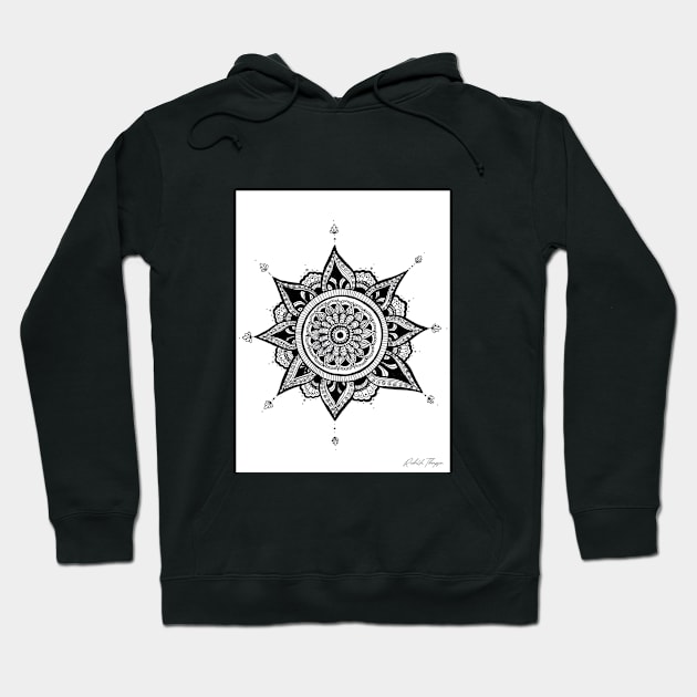 Mandala Hoodie by Rororocker